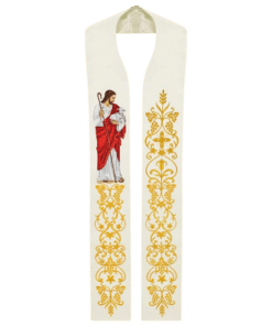 Estola Bordada "Jesus Bom Pastor"