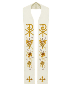 Estola bordada “PX”