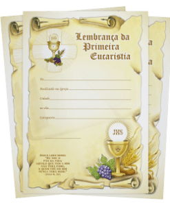Lembrança Eucaristia L02 - 30 unidades