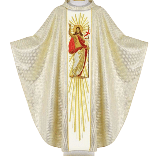 Casula Bordada "Jesus Ressuscitado"