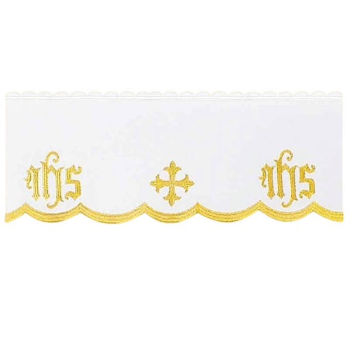 Frontal bordado Catedral Dourada - 280x14cm
