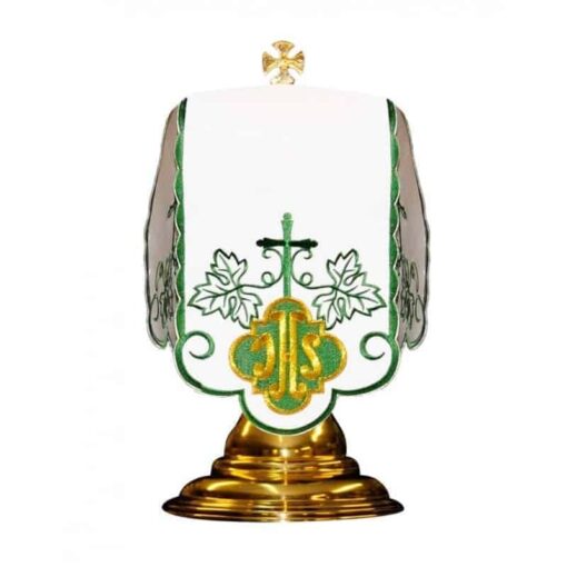 Véu de Âmbula IHS Verde