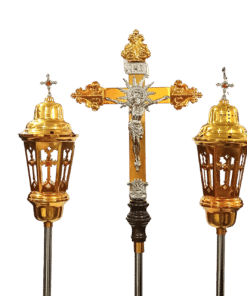 Conjunto Tocheiro dourado