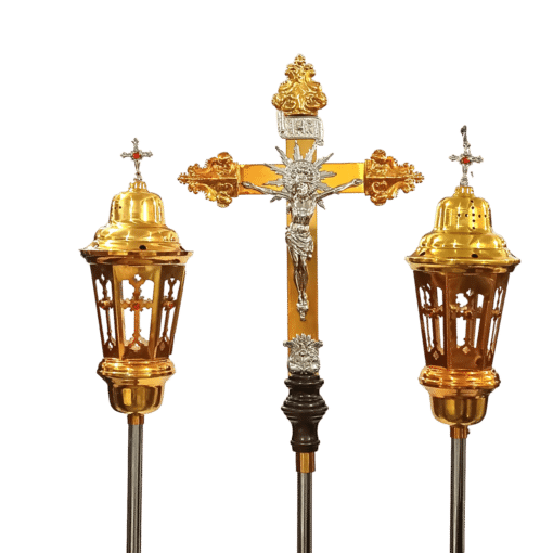 Conjunto Tocheiro dourado