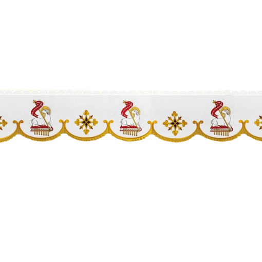 Frontal bordado Agnus Dei - 170x19cm