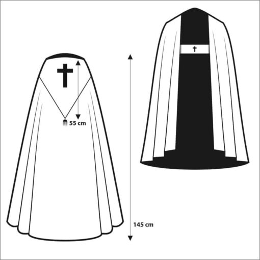 Capa bordada Vaticano - Imagem 3