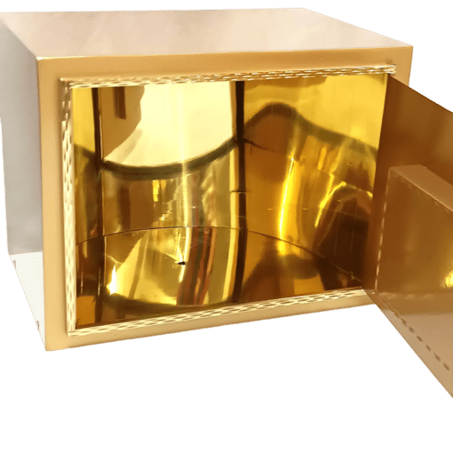 Sacrário Econômico Peixes e Pão Dourado - Imagem 2