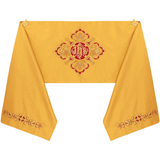 Véu de ombro bordado Vaticano