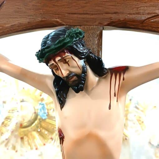 Cruz Processional Madeira - Imagem 2