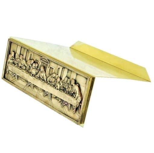 Estante Altar metal Santa Ceia 40x28x12cm 3903 - Imagem 2