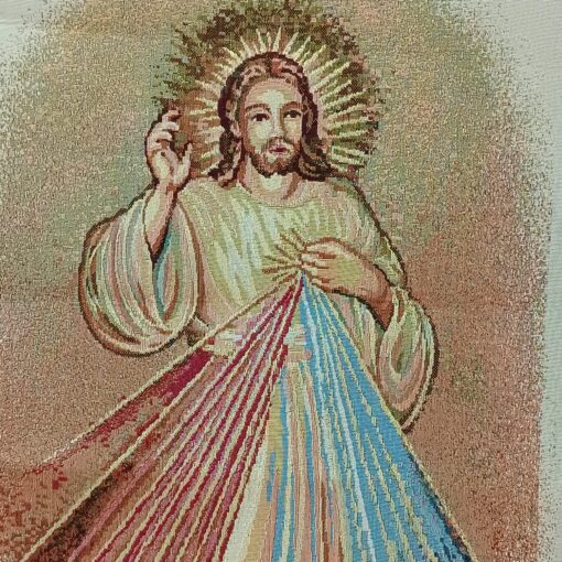 Toalha de Ambão Tapeçaria Jesus Misericordioso 2 - Imagem 2
