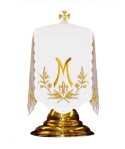 Véu de Âmbula 'Ave Maria’ gold