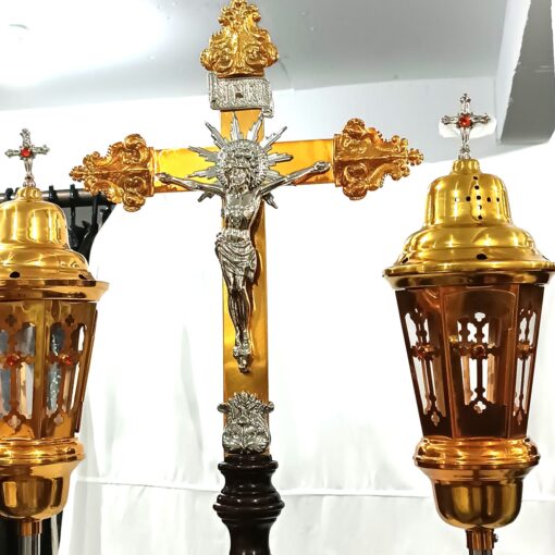 Conjunto Tocheiro dourado - Imagem 2