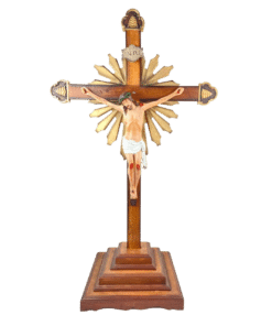 Crucifixo Ornado com Base - 135cm