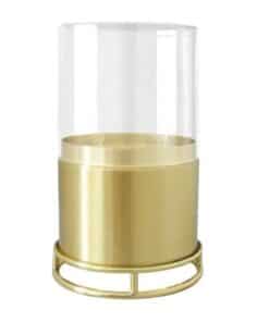 Economizador de Velas com Vidro 7 cm Dourado