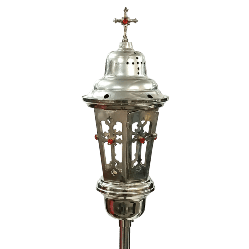 Lanterna Procissão mod 02 prata