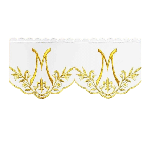 Frontal bordado Ave Maria gold - 220x17cm