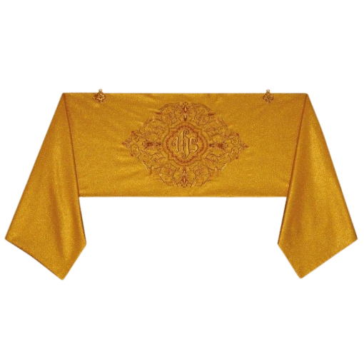 Véu de ombro bordado Sanctus