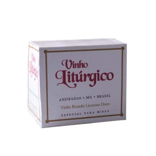 Vinho Litúrgico canônico para missa (cx c/ 12) - Imagem 2