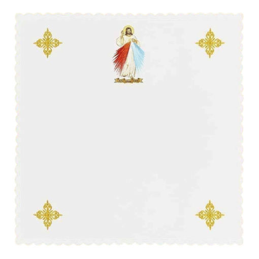 Alfaia bordada Jesus Misericordioso - Imagem 2
