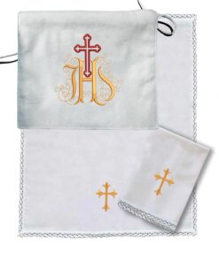 Bolsa Viático Bordada IHS