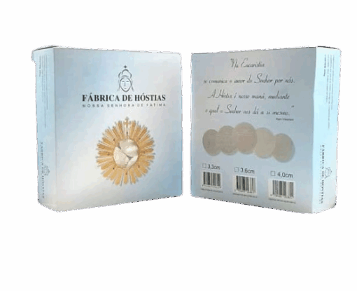 Hóstia Partícula 3,6 cm - Caixa