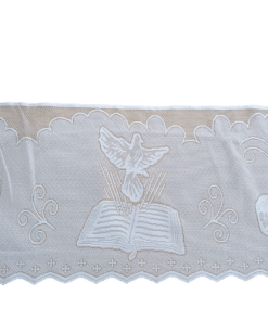 Renda Litúrgica Branca Provérbios - 40cm