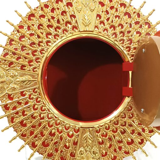 Sacrário de Embutir - Calíce e Hóstia Vermelho - Imagem 2