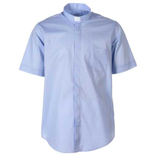 Camisa Clerical Importada - Azul "P" - Imagem 5
