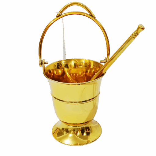 Caldeira com Asperge Média Dourada - Imagem 2