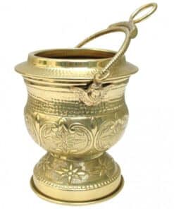 Caldeira Cinzelada sem Aspersório 6003 900ml - Dourada
