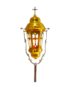 Lanterna Procissão Balanço mod 03 Dourado