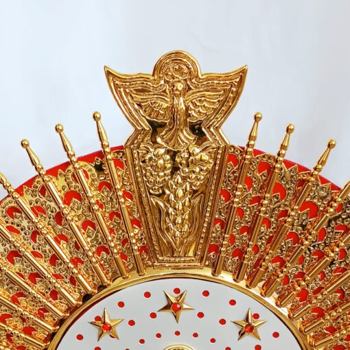 Sacrário de Embutir - Calíce e Hóstia Vermelho - Imagem 4