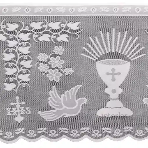 Renda Litúrgica Divina Paz - 30cm Largura - Imagem 3