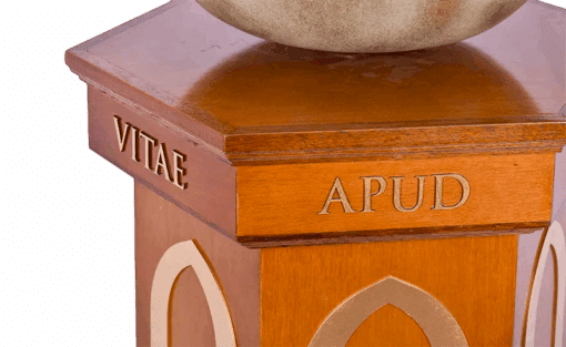 Pia Batismal Fonte da Vida em Madeira e Resina - Imagem 4