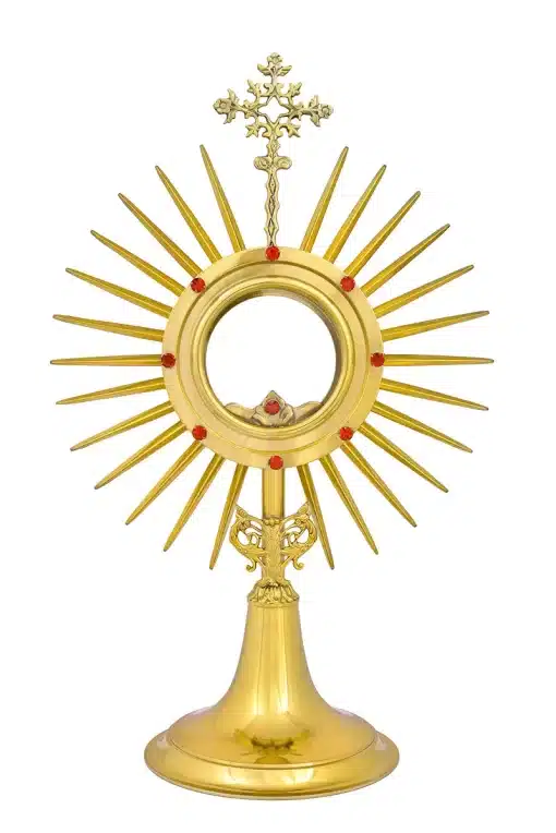 Ostensório Dourado F399B-1 40cm