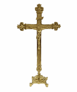 Castiçal 01 - Cruz de altar