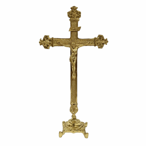 Castiçal 01 - Cruz de altar