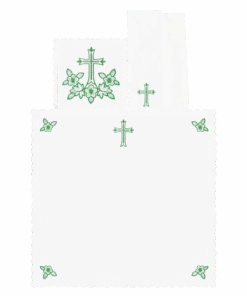 Alfaia Bordada Colorata Verde