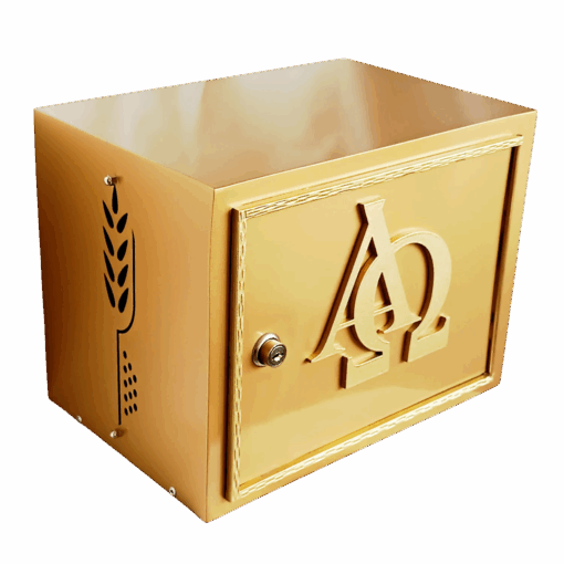 Sacrário Econômico Alfa e Ômega - 30x20