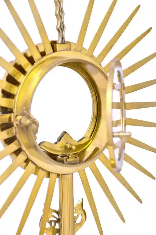Ostensório Dourado F399B-1 40cm - Imagem 2