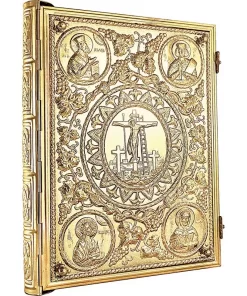 Capa de Evangeliário Luxo Ouro mod2