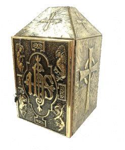 Sacrário Tabernáculo IHS Dourado