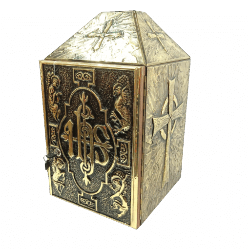 Sacrário Tabernáculo IHS Dourado