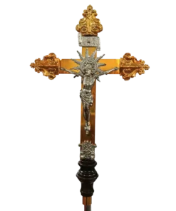 Cruz Processional Grande Dourado