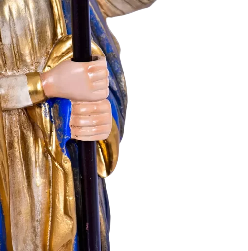 Imagem Par de Anjos com Candelabro Resina 93 cm - Imagem 7