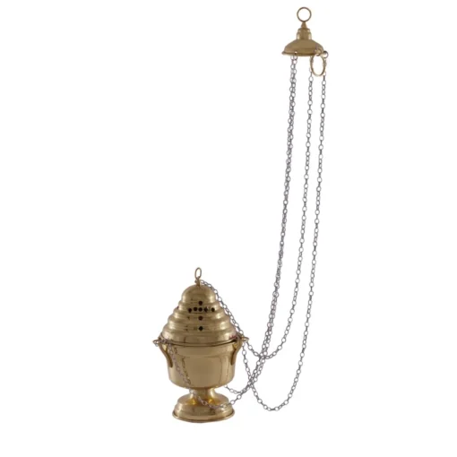 Turibulo Simples Nacional Dourado - 27cm - Imagem 4