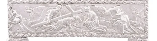 Estante de Altar Via Crucis Prata - Imagem 4