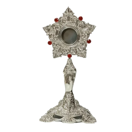 Relicário Madonna Prata