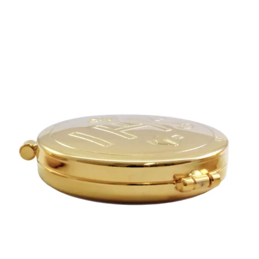 Teca IHS – 5,5 cm diâmetro Banho de ouro - Imagem 3